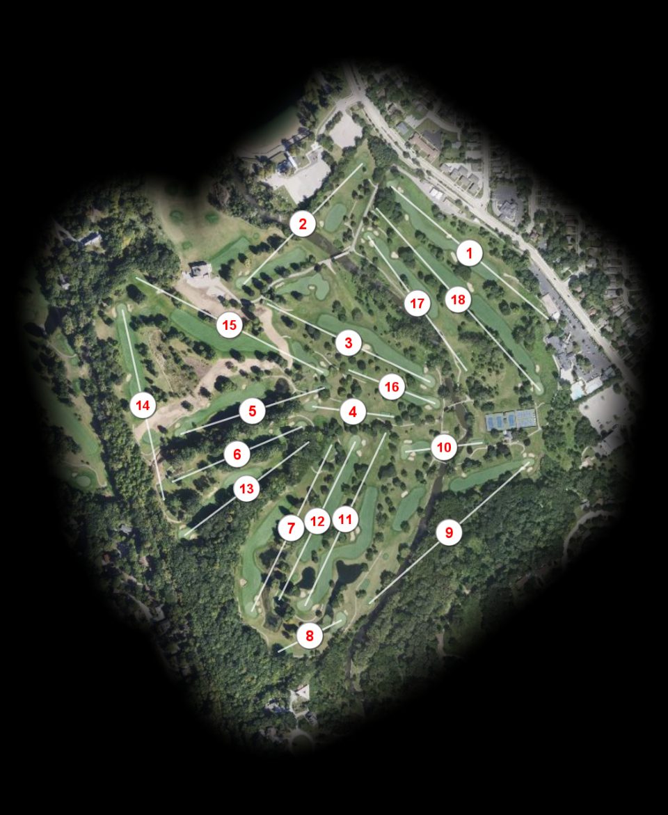 Racine Country Club course overview