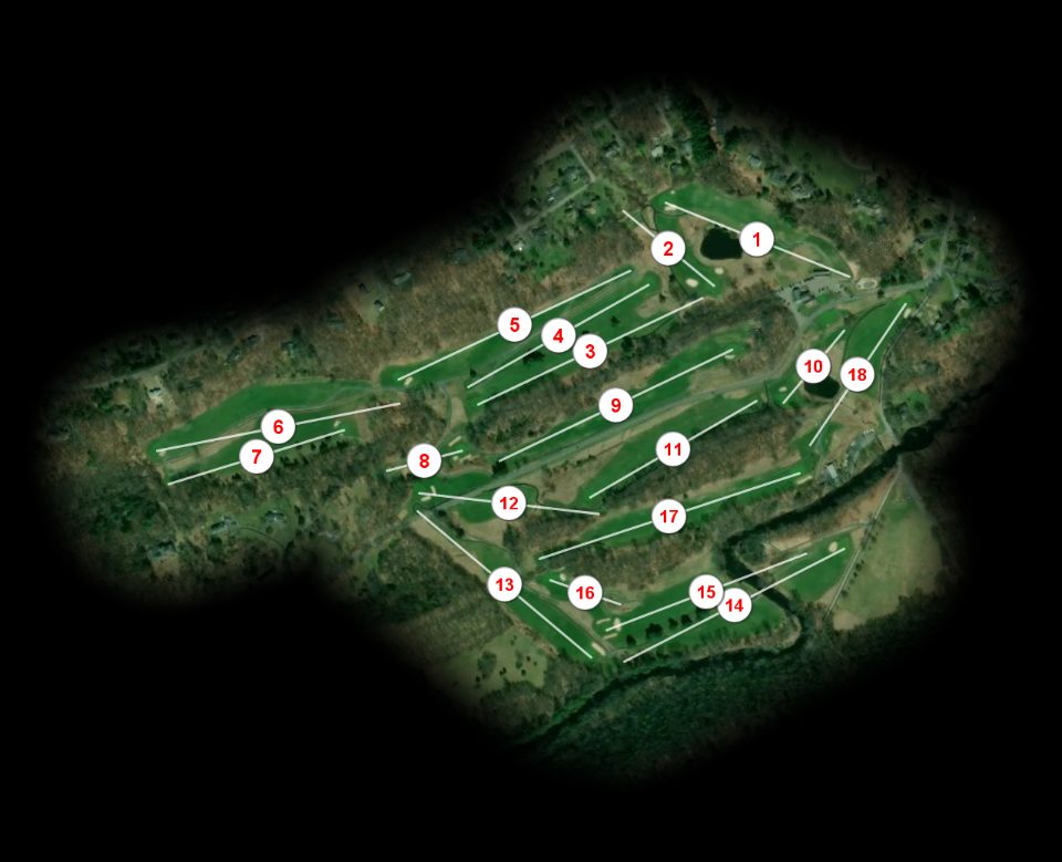 Glen Brook Country Club course overview