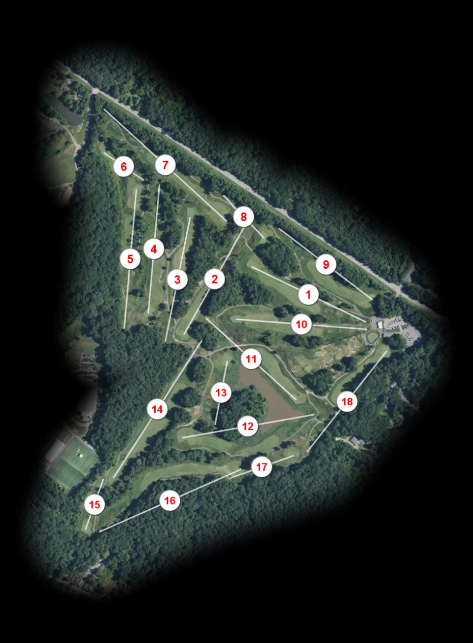 Eisenhower Golf Course course overview