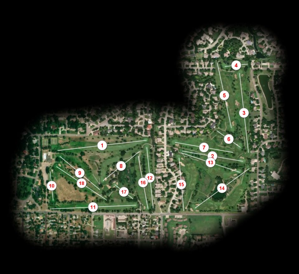 Dodge City Country Club course overview