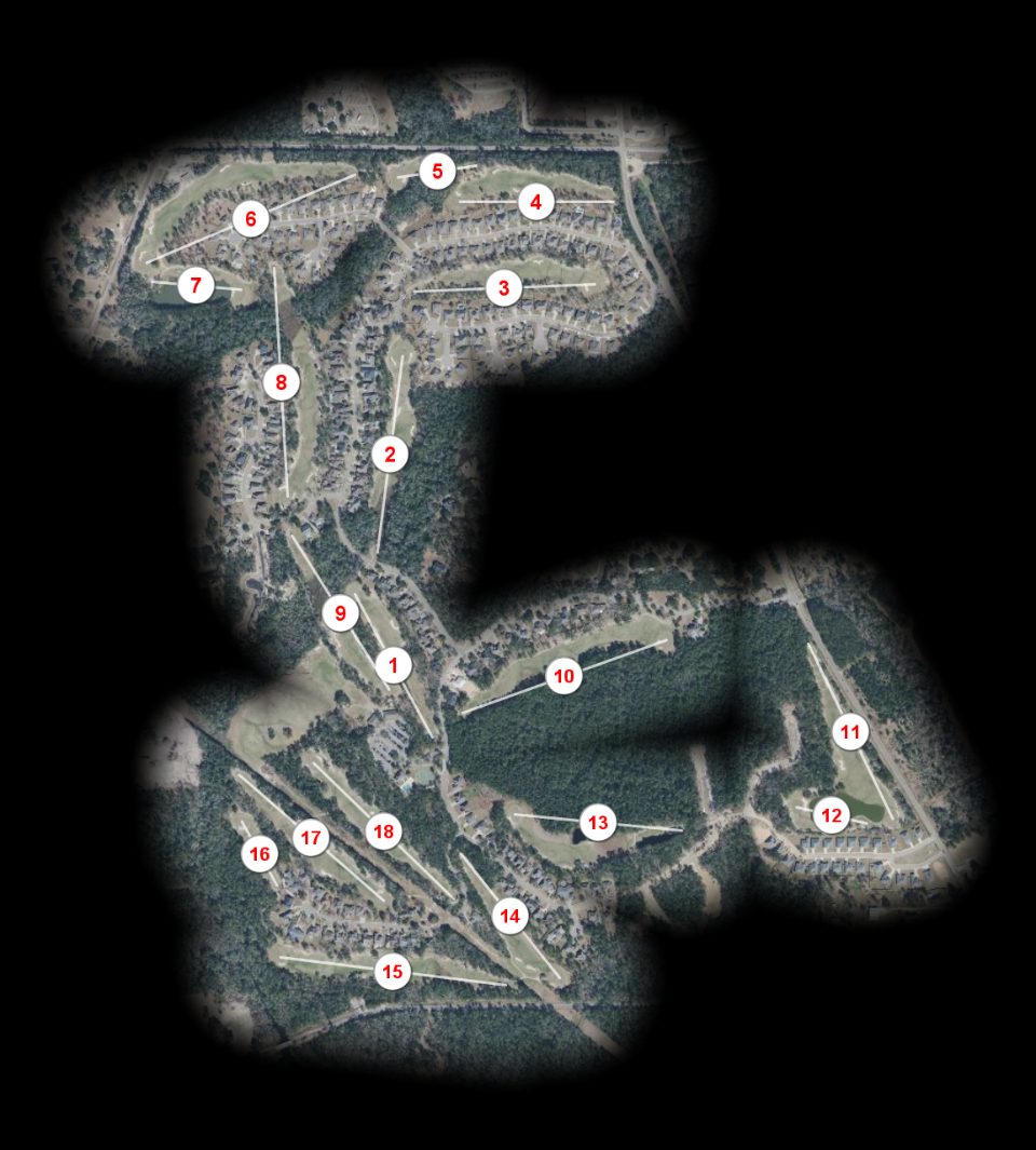 The Oaks Golf Club course overview
