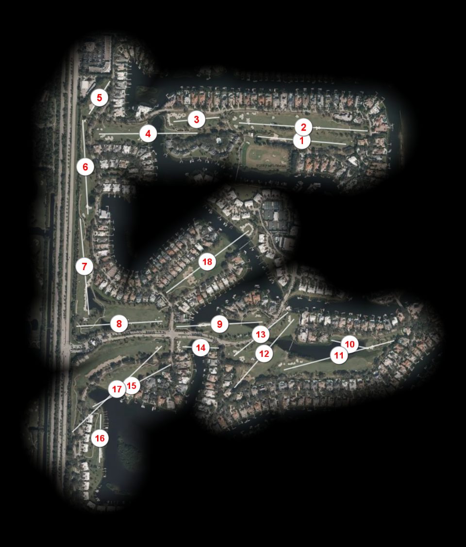 The Club at Admirals Cove East course overview