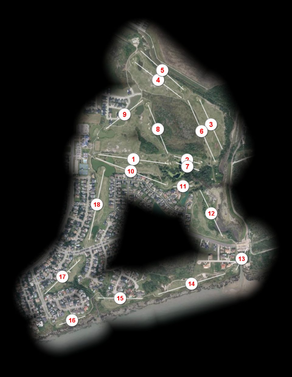 North Shore Country Club course overview