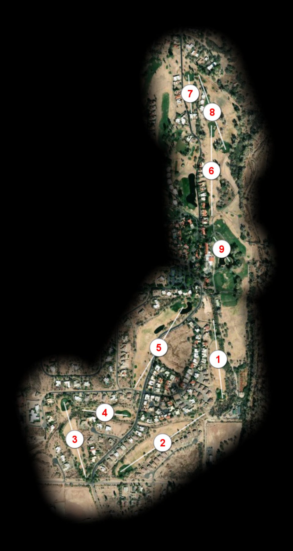 Anza nine at Tubac Golf Resort