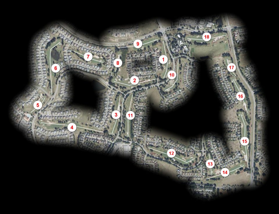 Candler Hills Golf Club Cabdler Hills course overview