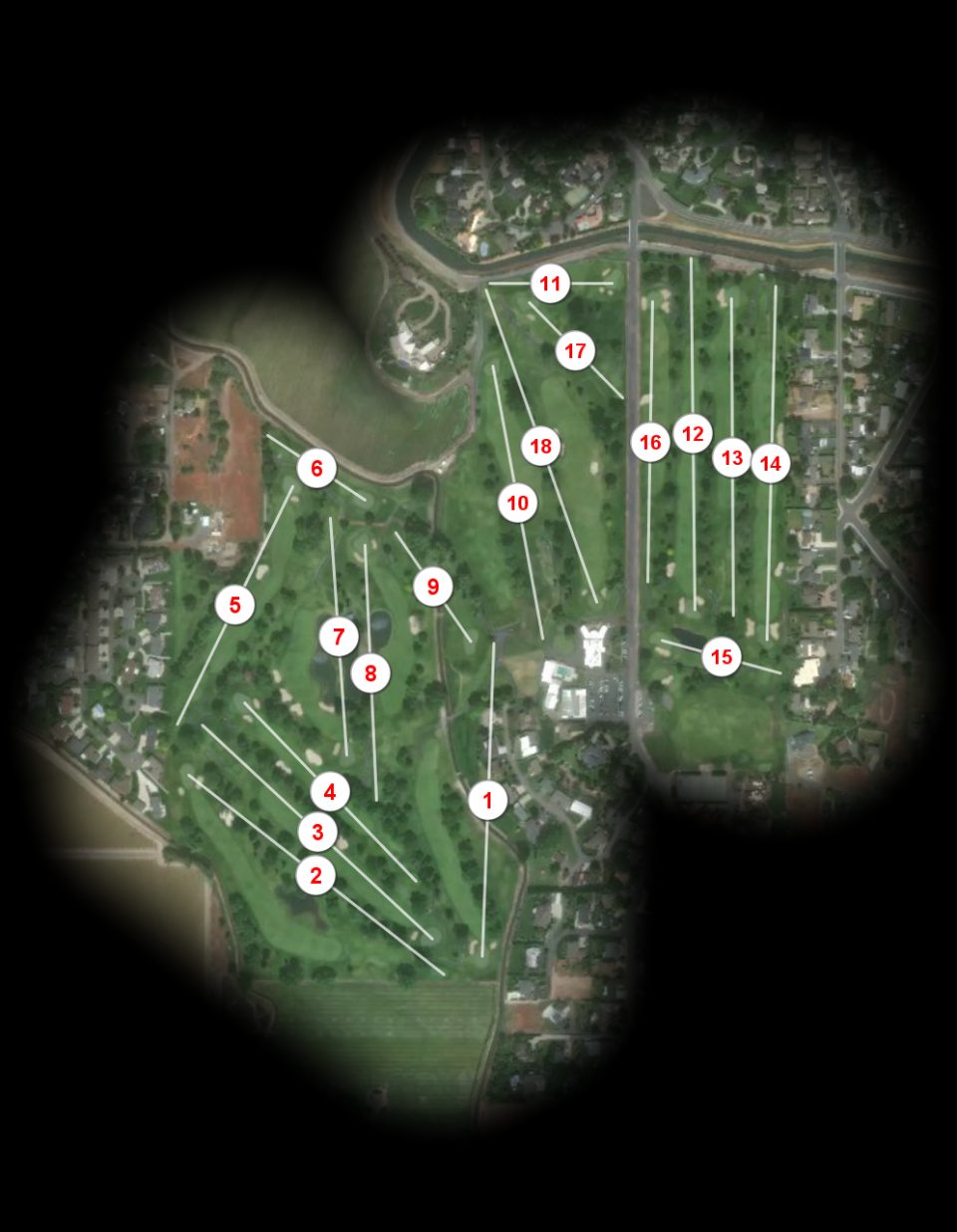 Yakima Country Club course overview