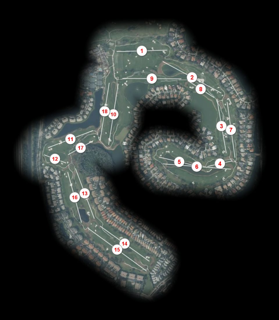 Vineyards Country Club South course overview