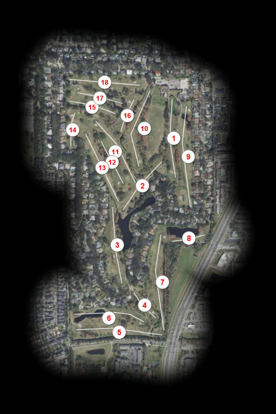 Winter Pines Golf Course Winter Park Pines Golf Club course overview