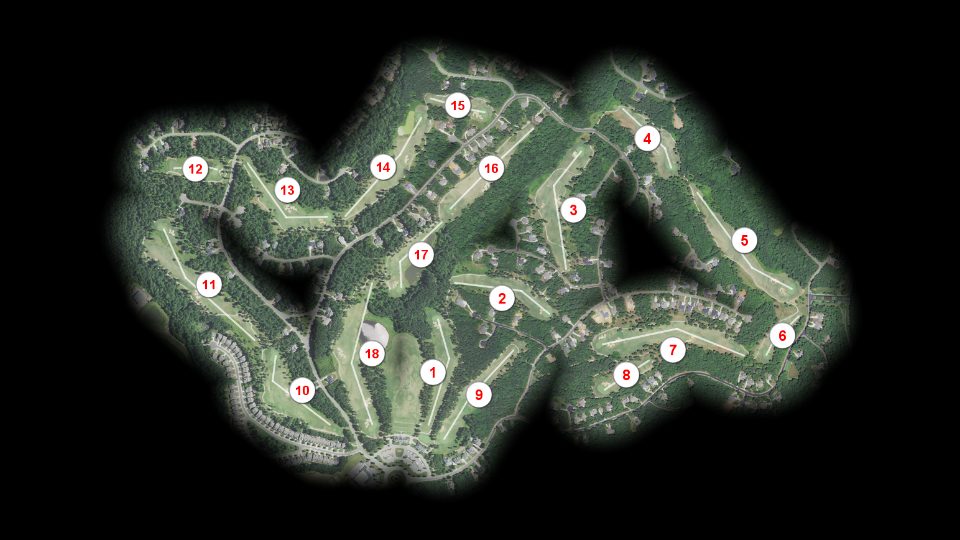 Chapel Ridge Golf Club course overview