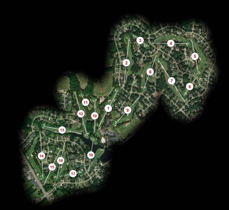 Wilson Country Club course overview