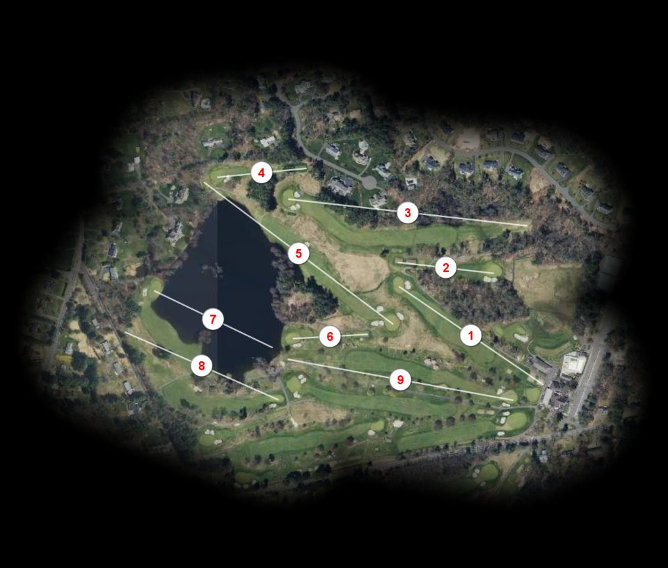 Red nine at Golf Club of Avon