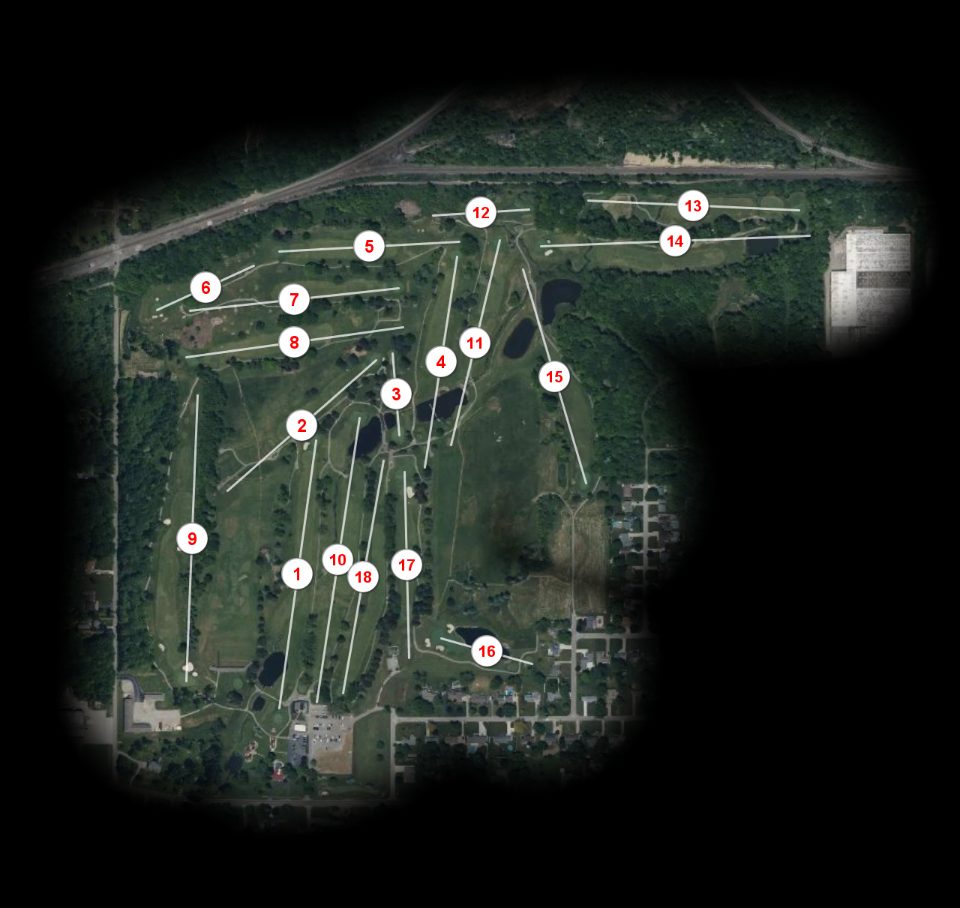 Pine Lakes Golf Club course overview