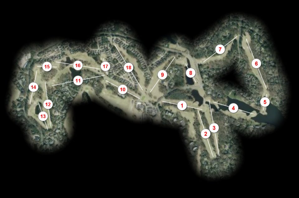 Fords Colony Country Club Marsh Hawk course overview