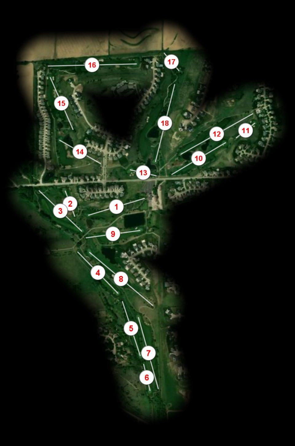 Whispering Creek Golf Club course overview