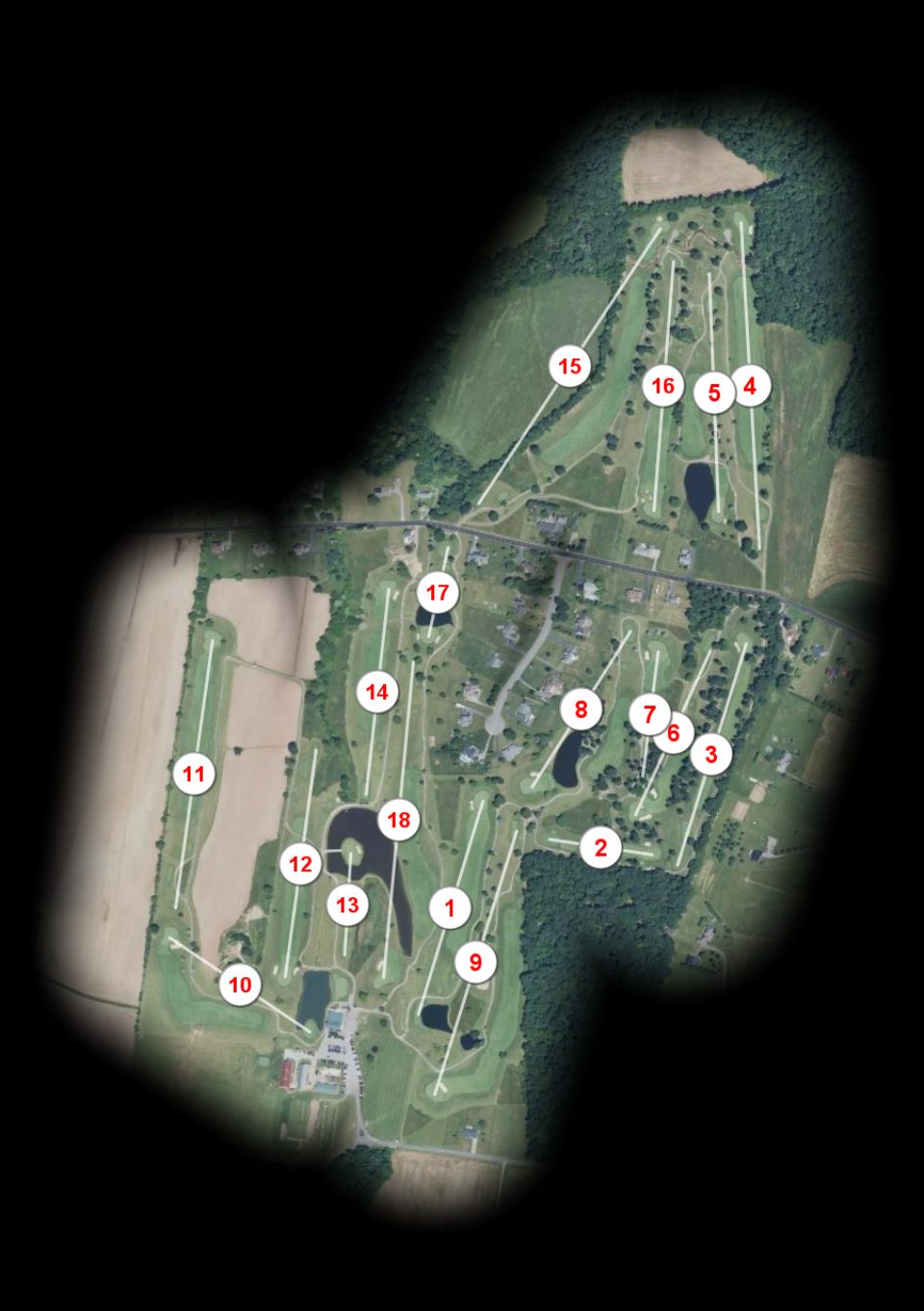 Quail Valley Golf Course course overview