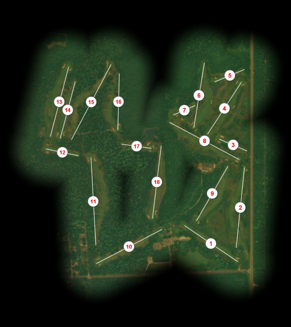 Lost Lake Woods Club course overview
