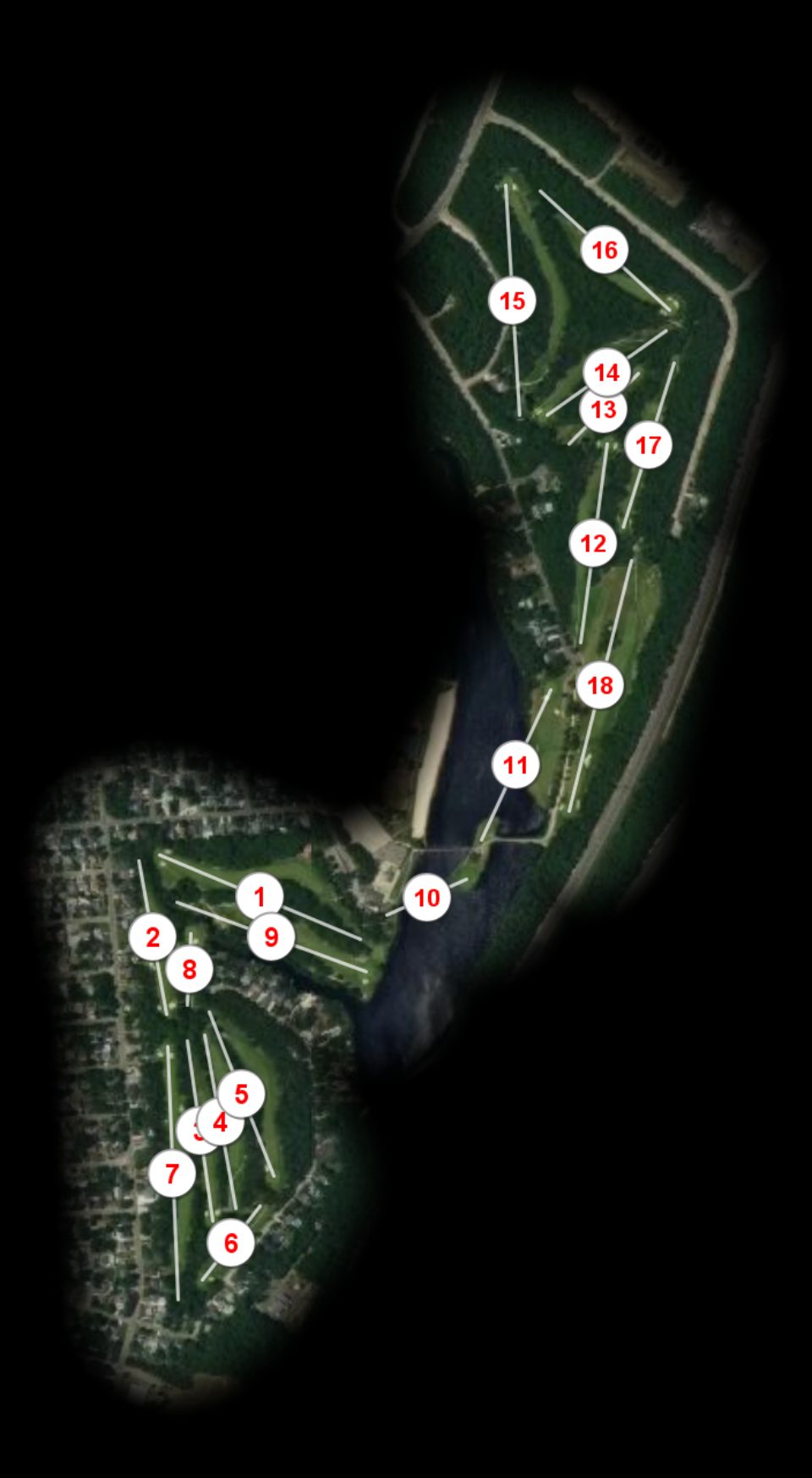 Ocean Acres Country Club course overview
