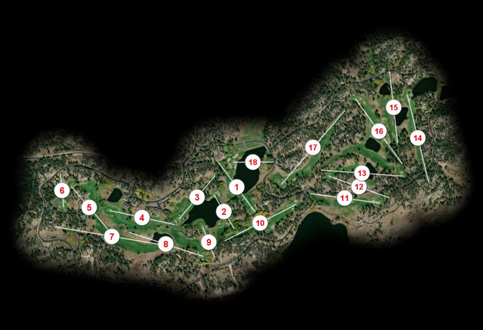 Fox Acres Country Club course overview