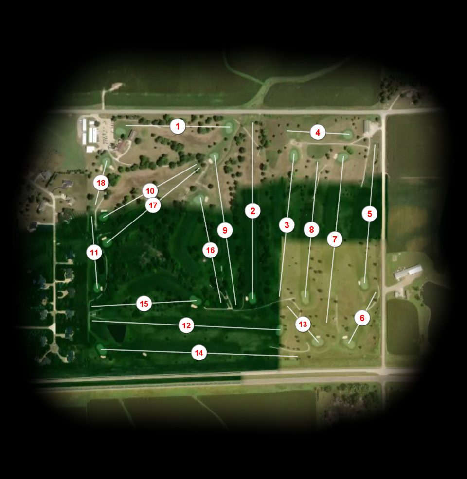 Lincoln Valley Golf course overview