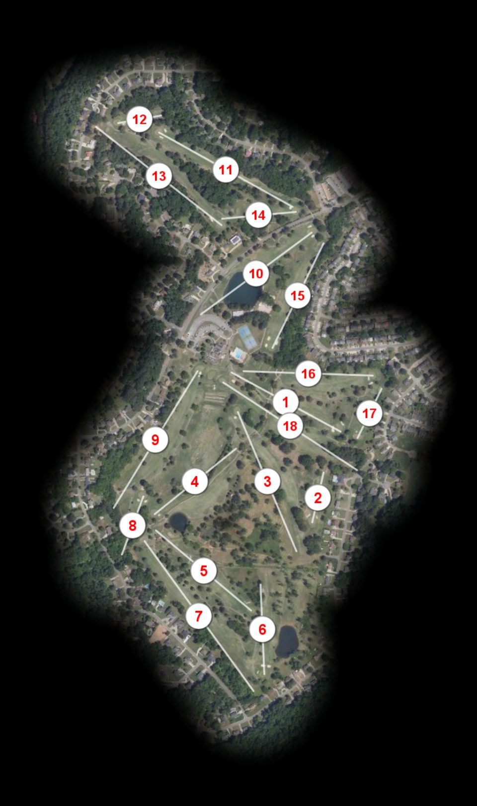 Grayson Valley Country Club course overview
