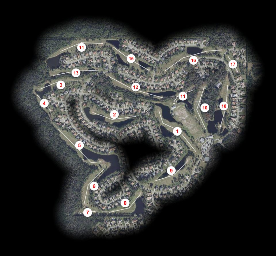 Magnolia Plantation Golf Club course overview
