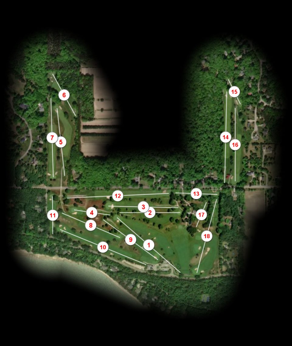 Harbor Point Golf Club course overview