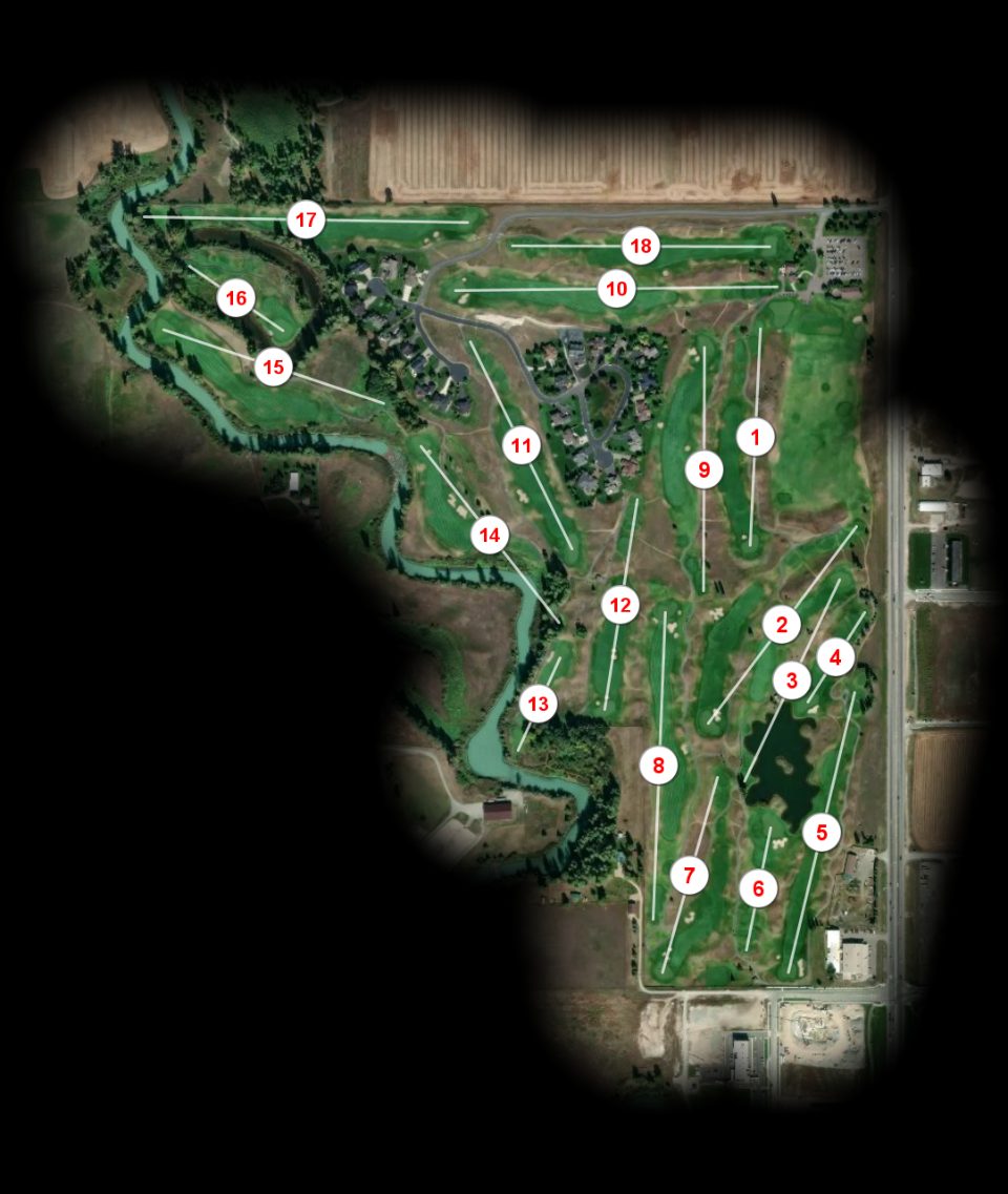 Northern Pines Golf Club course overview