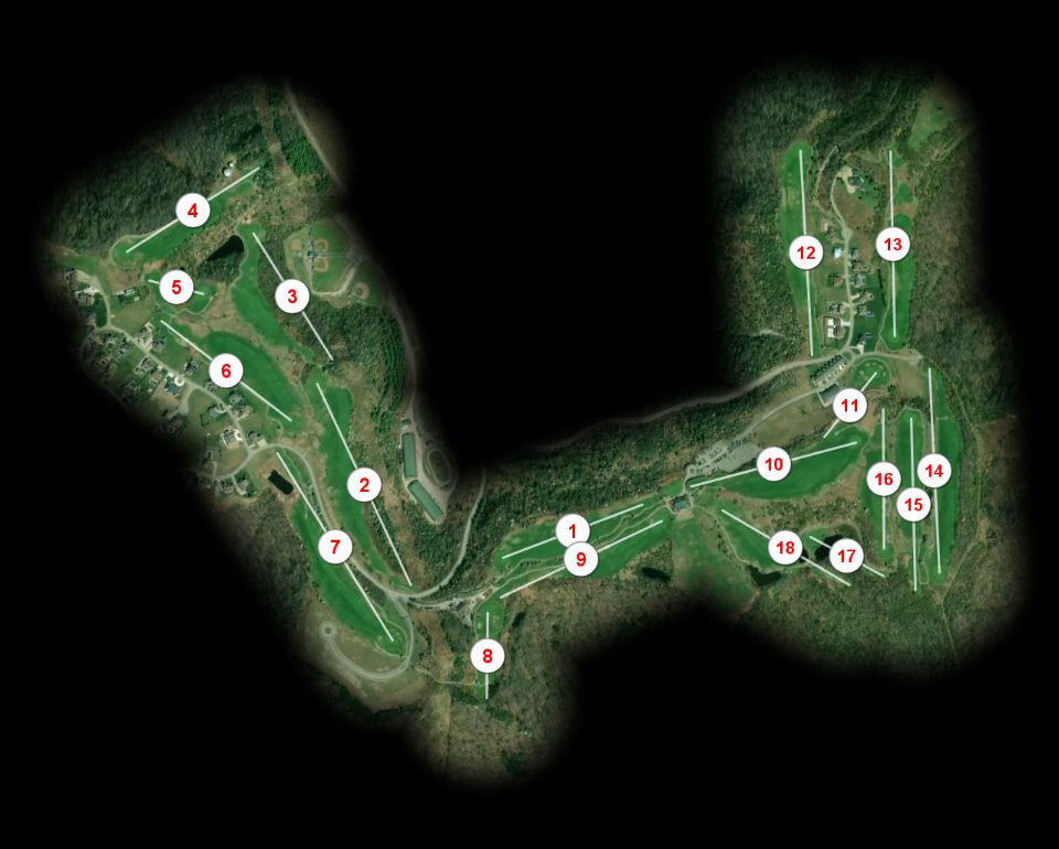 StoneCrest Golf Course course overview