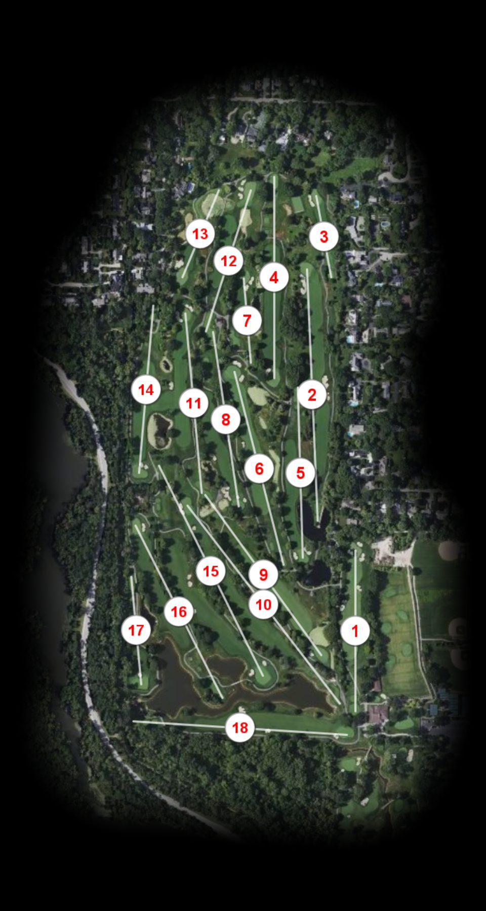 Winnetka Golf Club course overview