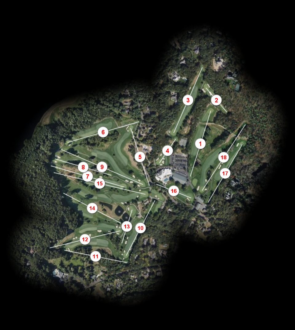 Pine Brook Country Club course overview