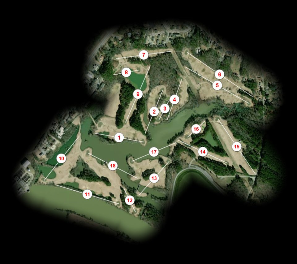 Twin Bridges Golf Club course overview