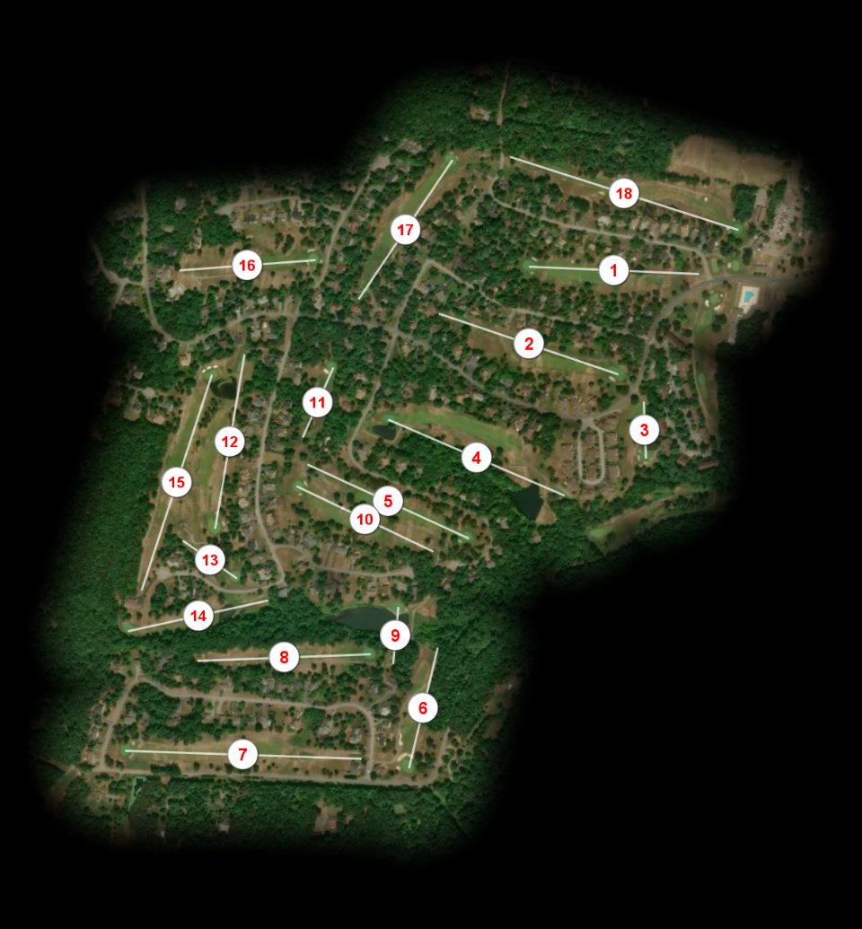 The Woods Resort Mountain View course overview