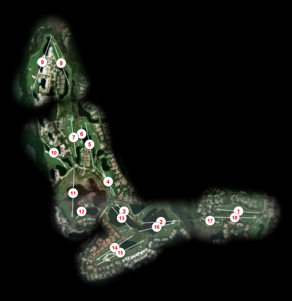Bonita Bay Club Bay Island course overview