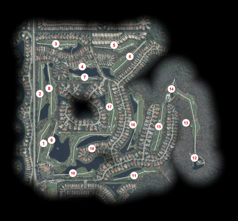 Olde Cypress Golf Club course overview