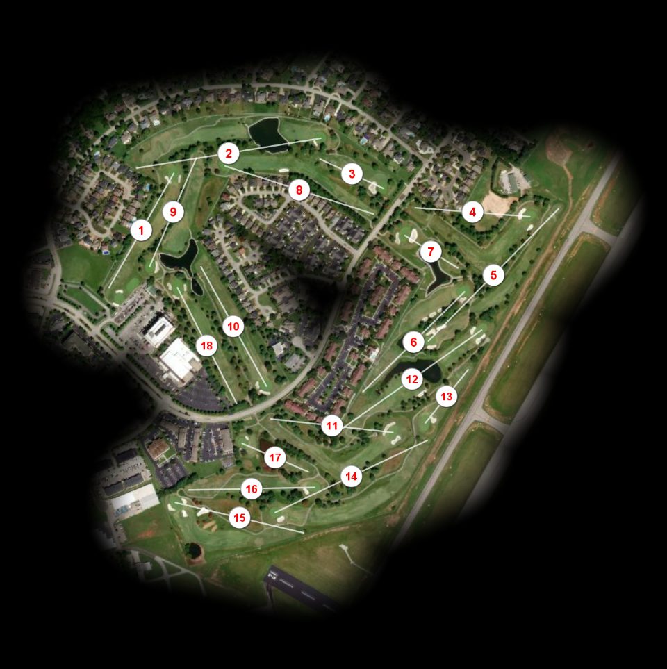 Crosswinds Golf Course course overview