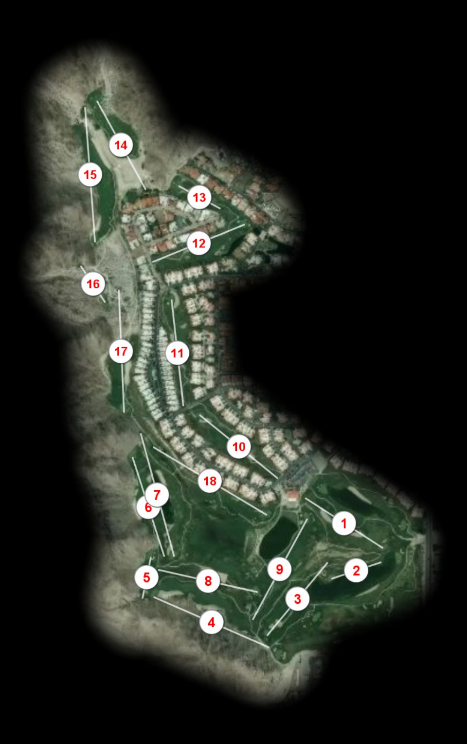 La Quinta Resort Mountain course overview