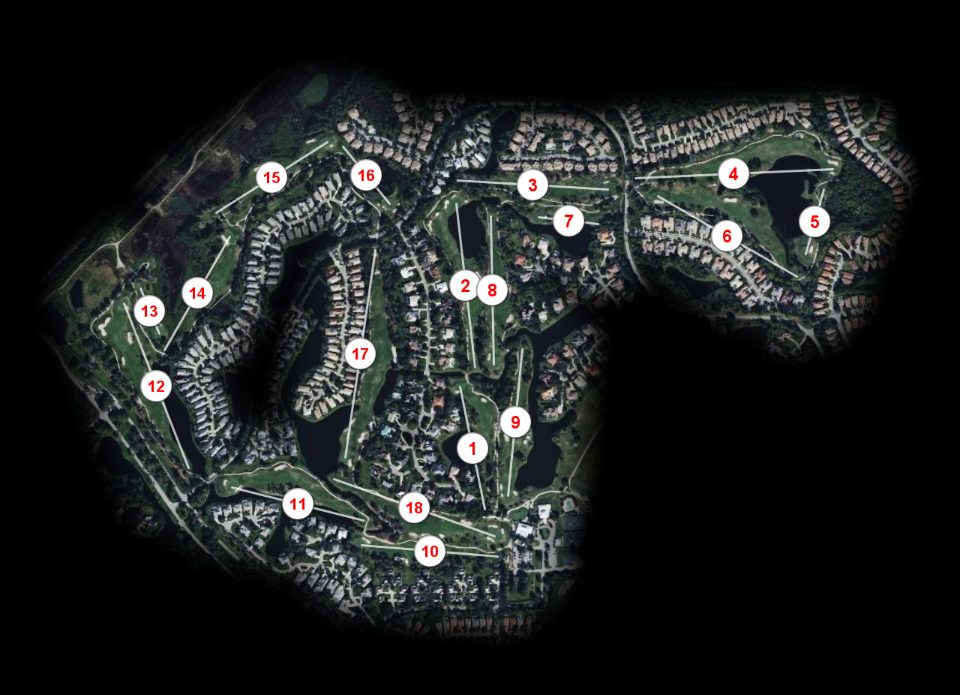 The Legacy Golf and Tennis Club course overview