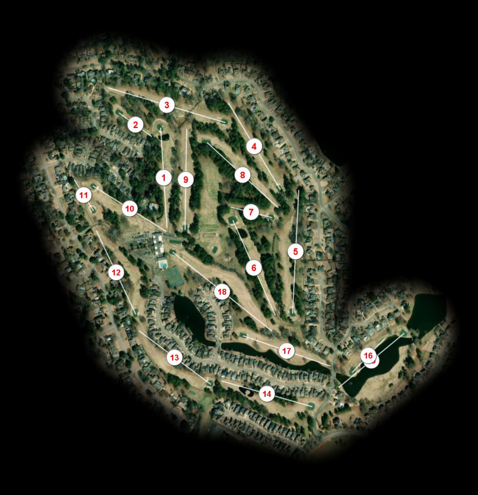 Arrowhead Country Club course overview