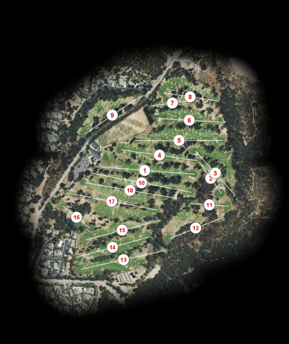 Marshall Canyon Golf Club course overview