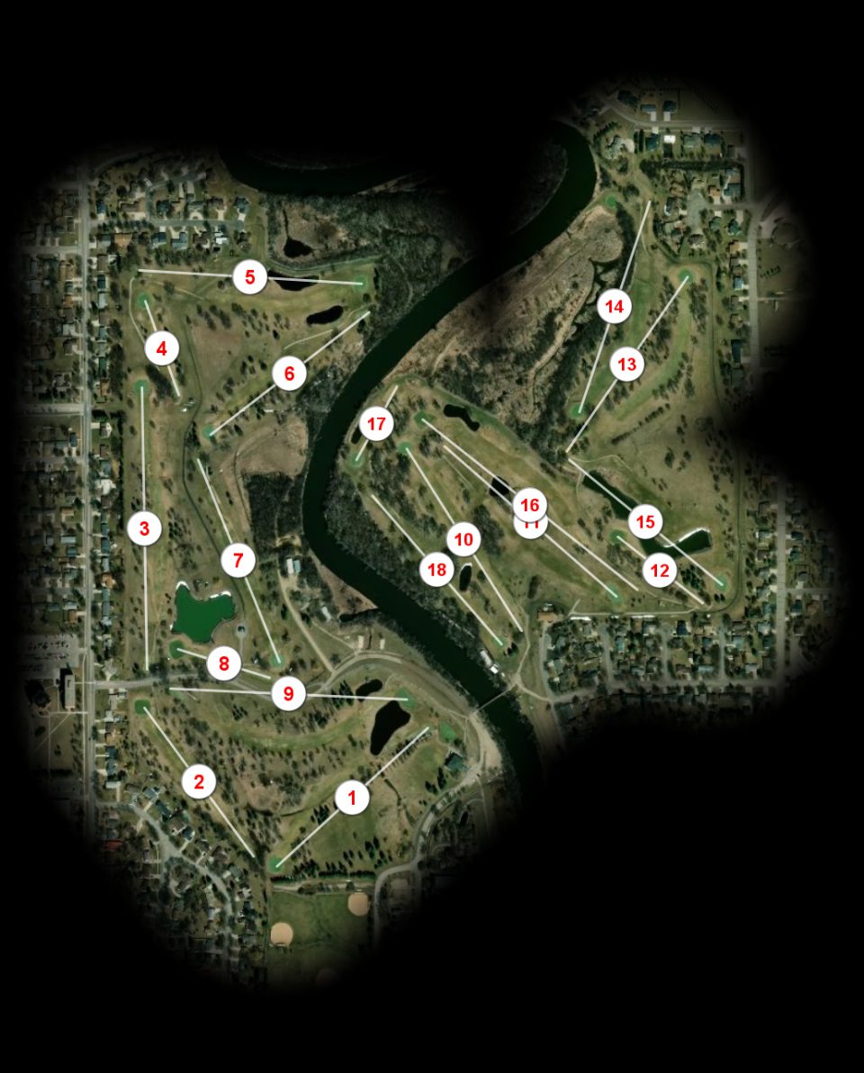 Bois de Sioux Golf Course course overview