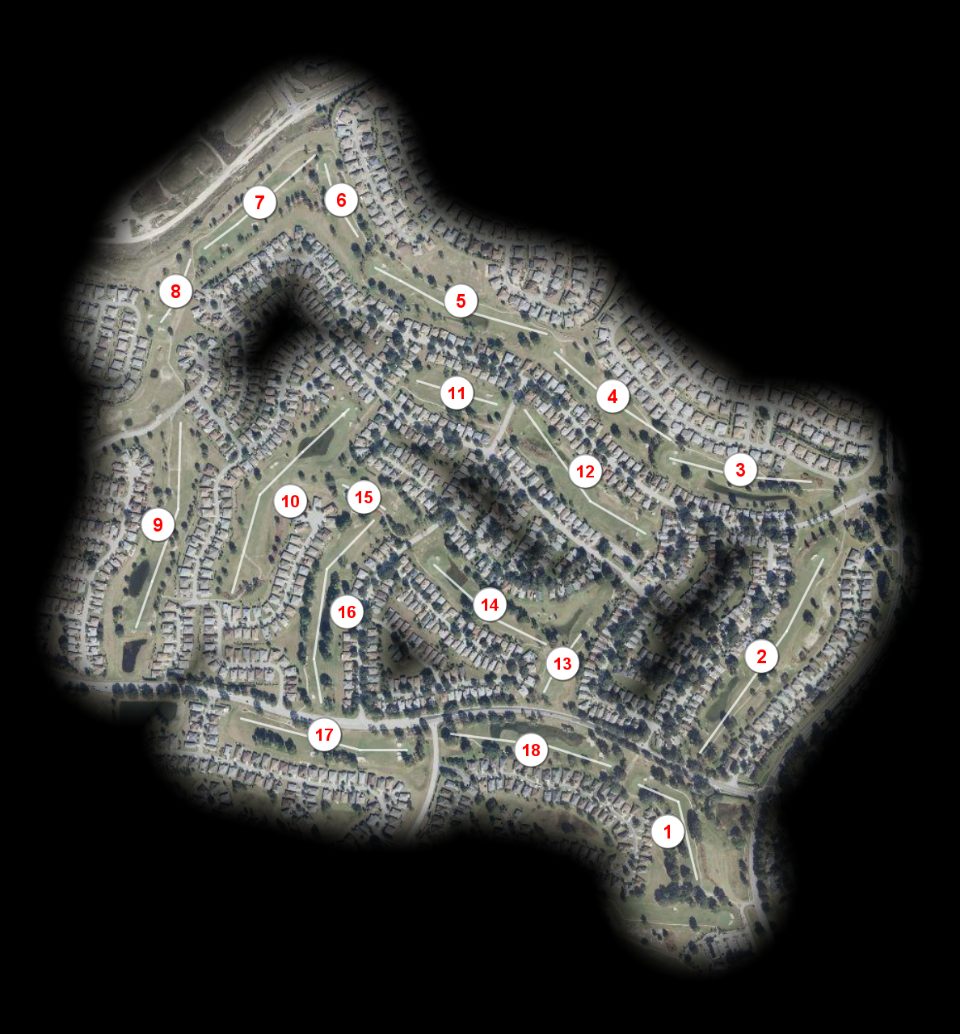 On Top of the World Golf Club Tortoise and Hare course overview