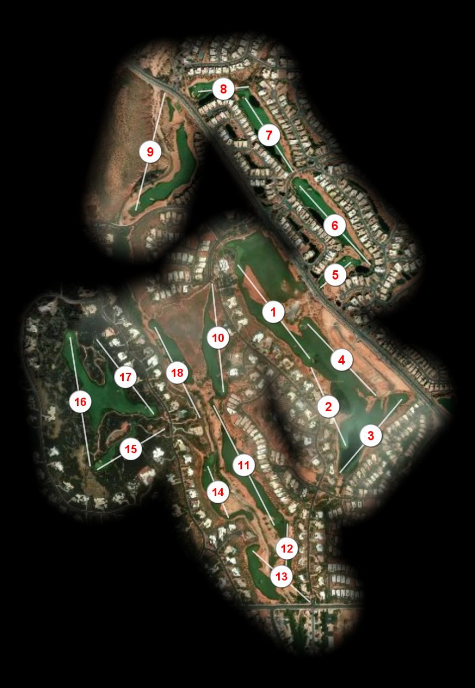 Entrada at Snow Canyon course overview