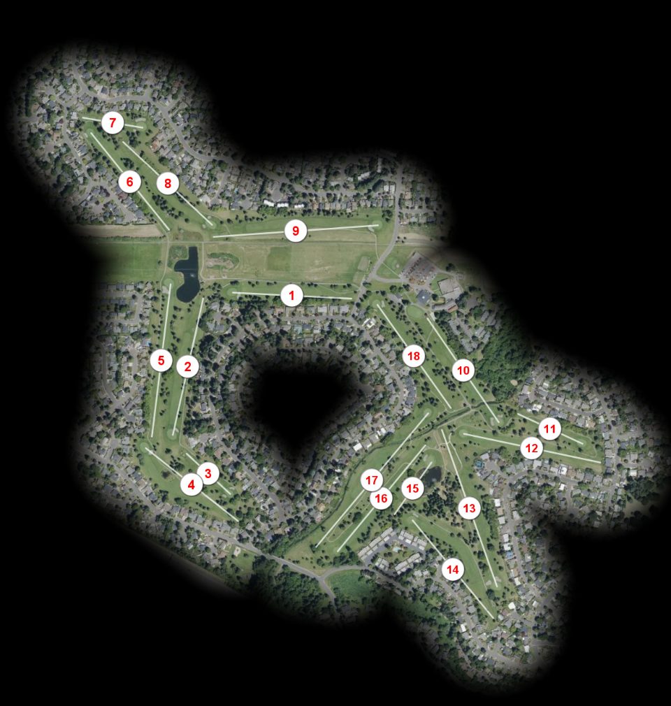 Rock Creek Country Club course overview