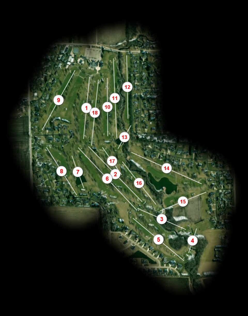 Crestwicke Country Club course overview