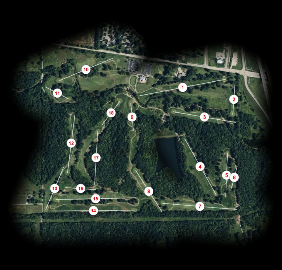 Tomahawk Hills Golf Course course overview