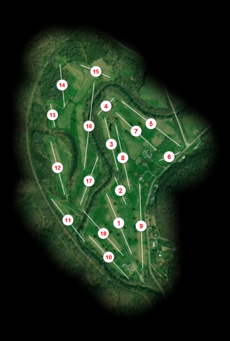 Clear Fork Valley Country Club Clearfork Valley course overview