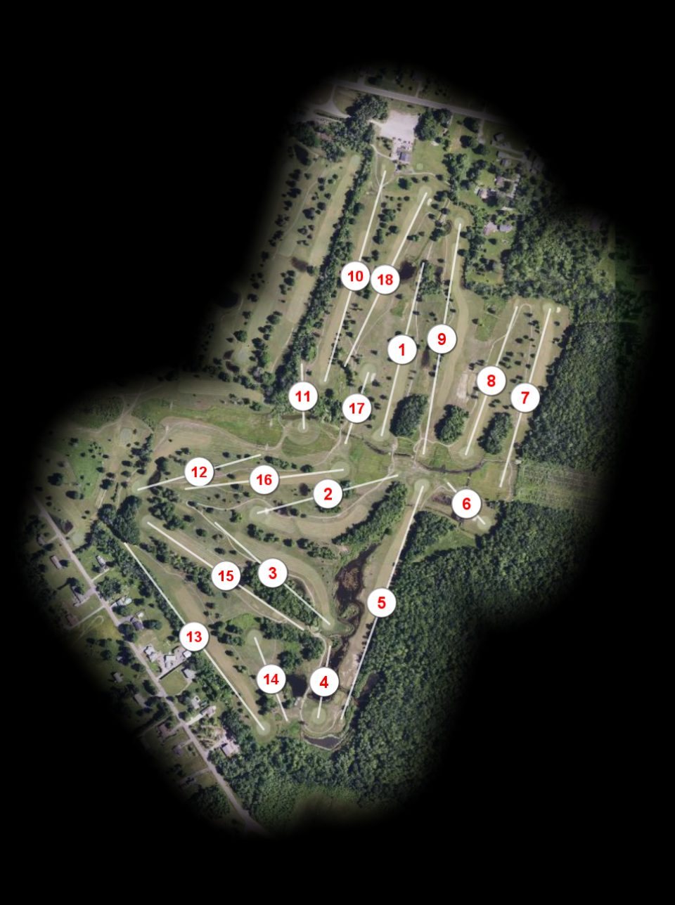 Rogue's Roost Golf Club East course overview