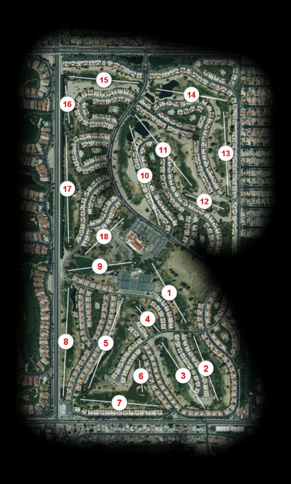 Palm Desert Resort Country Club course overview