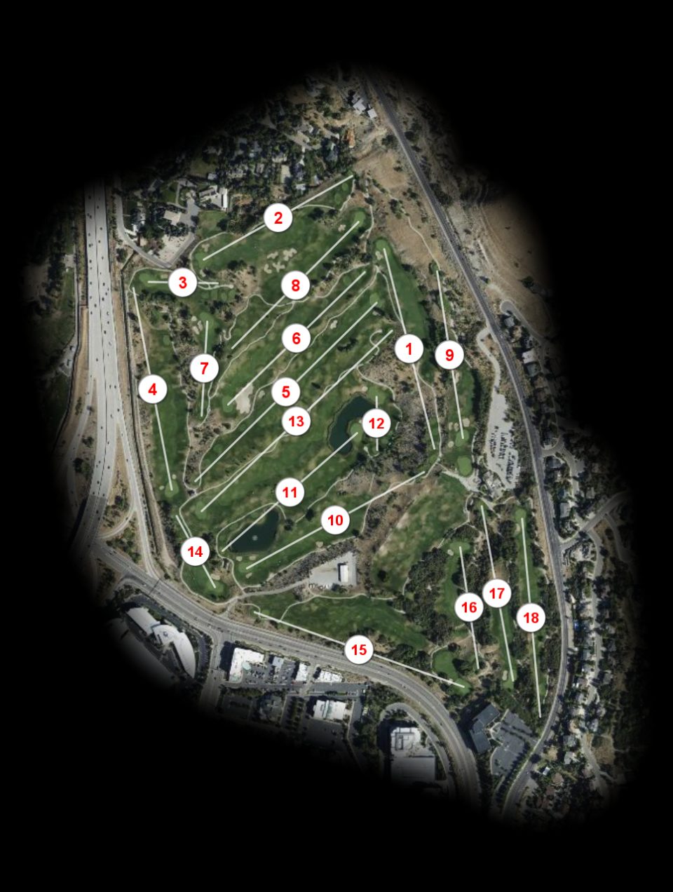Old Mill Golf Club course overview
