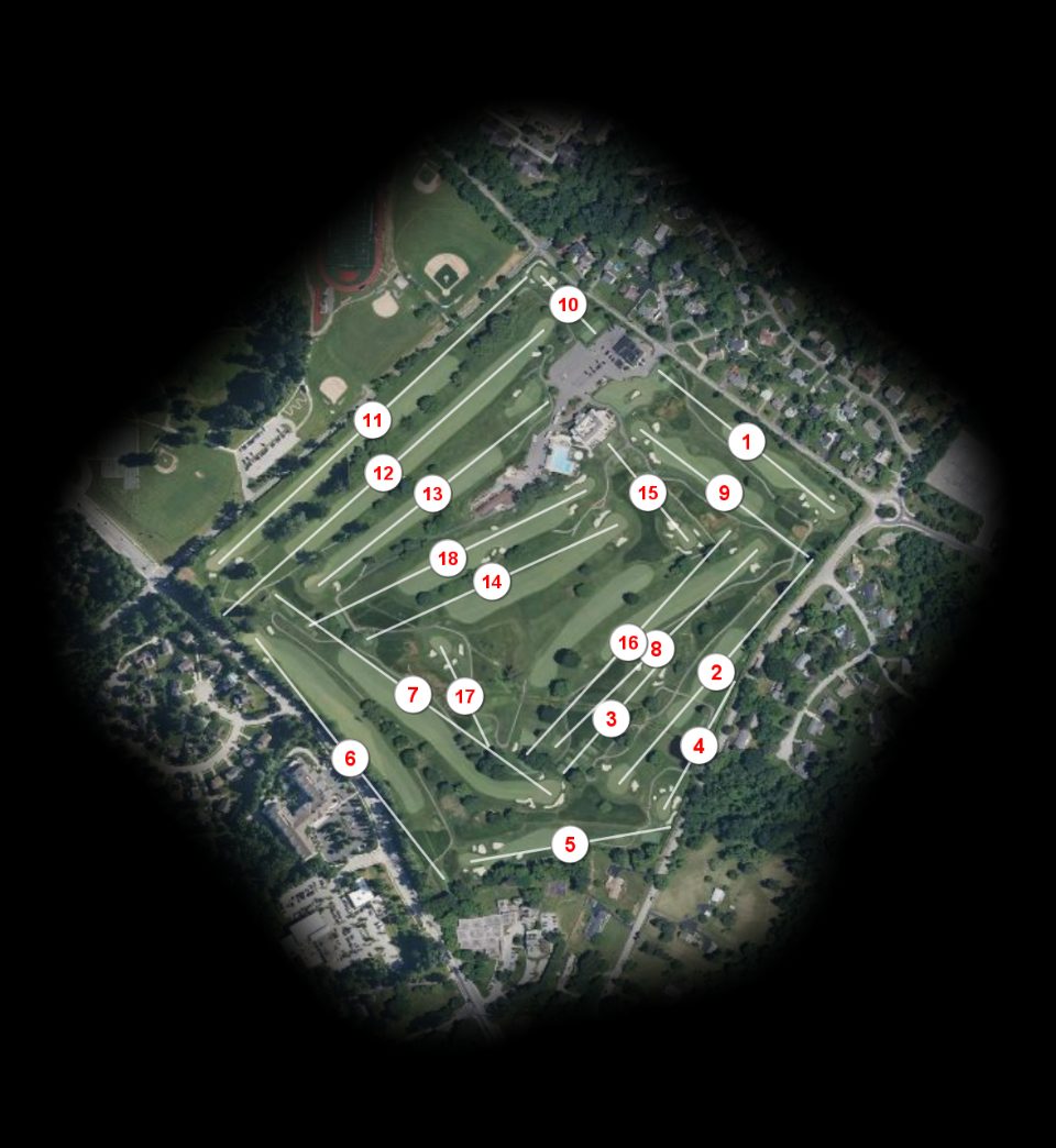 Rolling Road Golf Club course overview